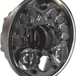2001177 HEADLIGHT ADAP2 8690 BLK 5.75"