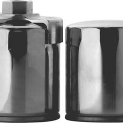 Ölfilter für V-ROD 02-16 schwarz mit Magnet