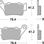 17213322 BRAKE PAD SINT REAR