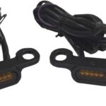 20402130 Lenkerblinker LED für 09-16 FLHT / FLHR / FLTR / FLHX und 16-17 FLSS / FLSTFBS in schwarz mit amber lens
