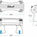 06020569 RISERS THUNDER 2" Poliert Biltwell f&uuml;r 1 Zoll Lenker