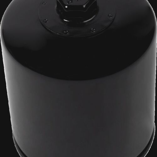 KN171B OIL FLTR BLK TWIN CAM