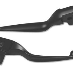 Handhebel Smooth für Touring Modelle 14-16 verchromt ( Kupplungs und Bremshebel ) schwarz