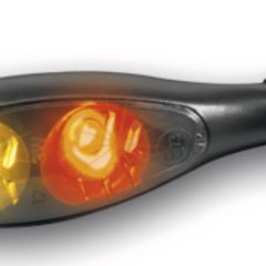 Kellermann Micro 1000 mit Blink- und Bremslicht LED, schwarz, dunkles Glas mit E Zulassung pro Stück