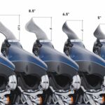 23100571 Windschield f&uuml;r FLHT / FLHX 14-21 +5" Zoll schwarz