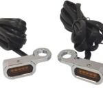 20402128 Lenkerblinker LED für 09-16 FLHT / FLHR / FLTR / FLHX und 16-17 FLSS / FLSTFBS in Chromn mit amber lens