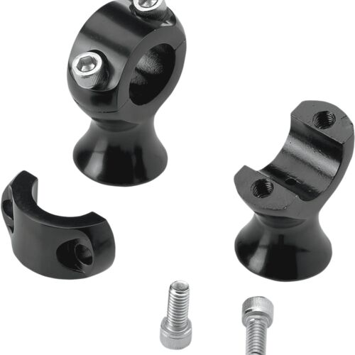 06020568 RISERS SLIMLINE 1.75" Biltwell schwarz für 1 Zoll Lenker