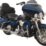 23100673 WINDSHIELD 4 Zoll FLHT / FLHX 14 - 21 super low dark smoke