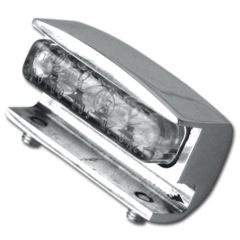 TB Licence Plate Light poliert "E" approved, 44mm wide