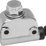 DS530625 Hinterer Hauptbremszylinder CHROME für 58-72 FX / FL OEM 41761-58
