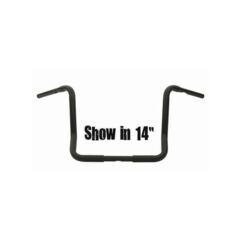 11 Zoll Dresser Ape Hanger Handlebar Black Powder Coated 1 1/4" Throttle By Wire mit Tüv