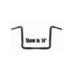 693679 11 Zoll Dresser Ape Hanger Handlebar Black Powder Coated 1 1/4" Throttle By Wire mit T&uuml;v