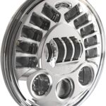 20011774 HEADLIGHT ADAP2 8790 CHR 7" ECE Chrom mit Kurvenlicht