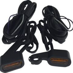 LIGHTS MKR BLK/AMBER 04-13 XL
