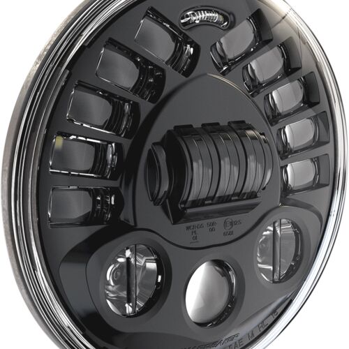 20011773 HEADLIGHT ADAP2 8790 BLK 7" schwarz ECE mit Kurvenlicht