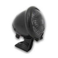 LED Rücklicht Bates Style, black, smoked lens mit TÜV